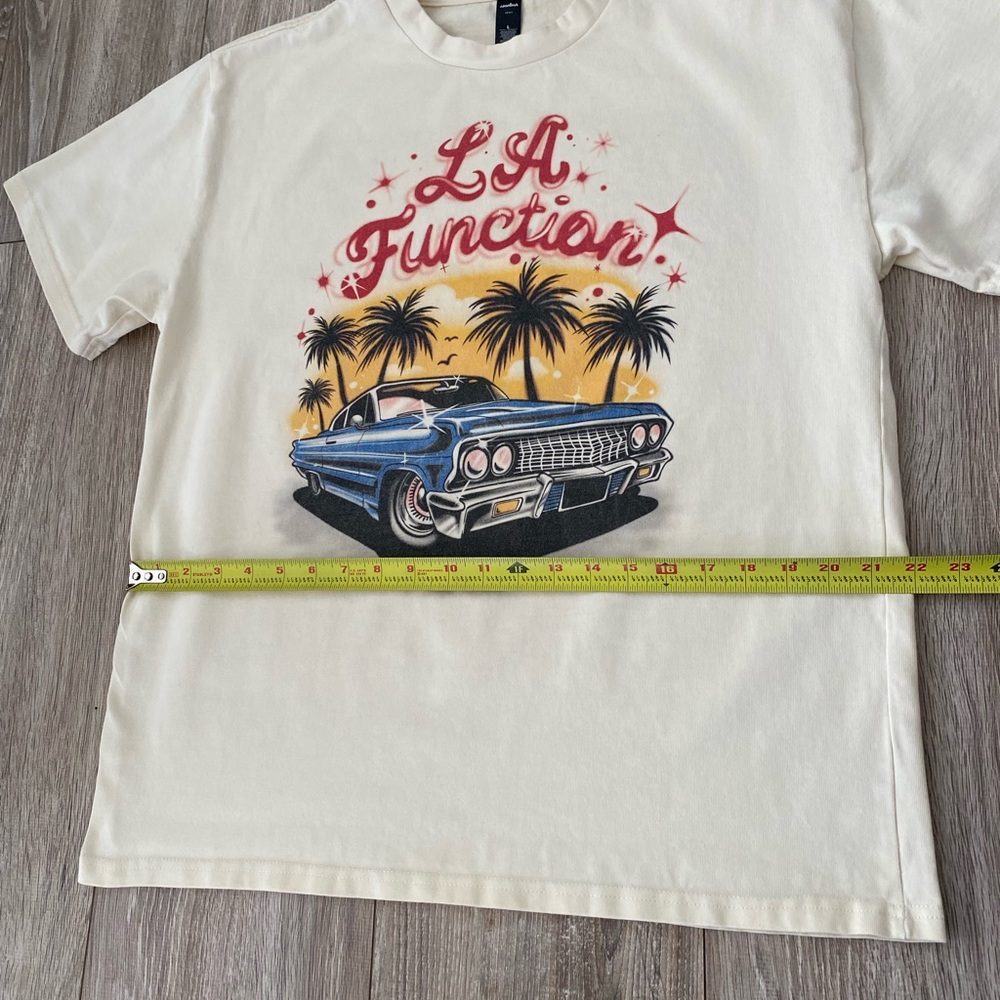La Function Cream Graphic Tee - image 6